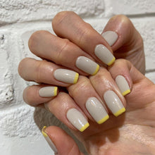 Load image into Gallery viewer, FRENCH TIPS-GRAY YELLOW
