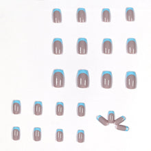 Load image into Gallery viewer, FRENCH TIPS-GRAY BLUE
