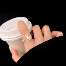 Load image into Gallery viewer, LOVE PEARL RING
