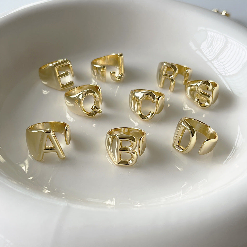 26 LETTERS RING