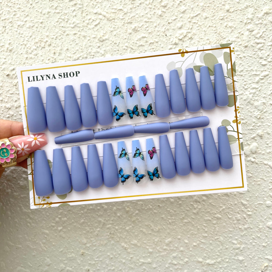 BLUE BUTTERFLY DREAM | 30PCS