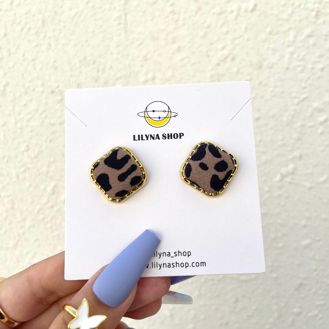 LEOPARD EARRINGS