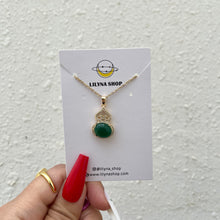 Load image into Gallery viewer, EMERALD NECKLACE

