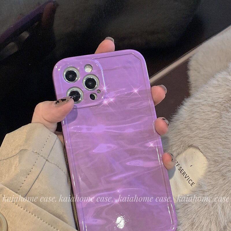 Purple water ripple