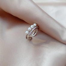 Load image into Gallery viewer, PEARL OPEN RING
