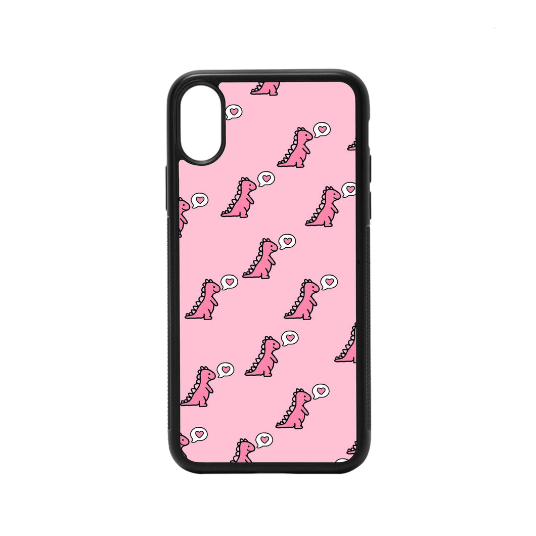 Pink Dino Case